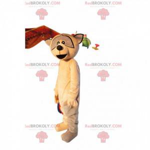 Bruine wasbeer mascotte. Wasbeer kostuum - Redbrokoly.com